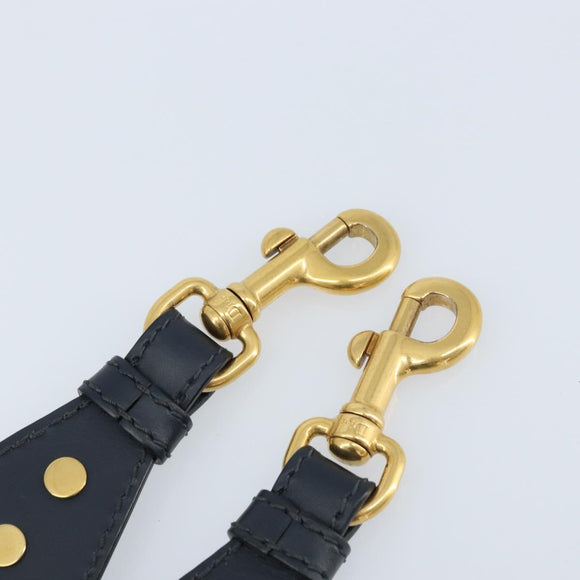 Christian Dior Trotter Canvas Schultergurt 93cm Navy Auth ep13575