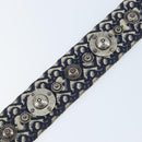 Christian Dior Trotter Canvas Schultergurt 93cm Navy Auth ep13575-8