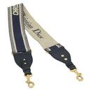 Christian Dior Shoulder Strap Canvas 36.6"" Navy Auth ep13581-1