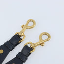 Christian Dior Trotter Canvas Schultergurt 95 cm Navy Auth ep13582-6