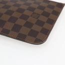 LOUIS VUITTON Damier Ebene Neverfull MM Pouch LV Auth ep13583-14