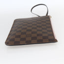 LOUIS VUITTON Damier Ebene Neverfull MM Pouch LV Auth ep13583-4