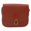 LOUIS VUITTON Epi Saint Cloud GM Shoulder Bag Brown M52193 LV Auth ep13585-13