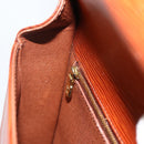 LOUIS VUITTON Epi Saint Cloud GM Shoulder Bag Brown M52193 LV Auth ep13585-24