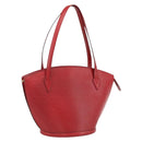 LOUIS VUITTON Epi Saint Jacques Shopping Shoulder Bag Red M52277 LV Auth ep13587-1