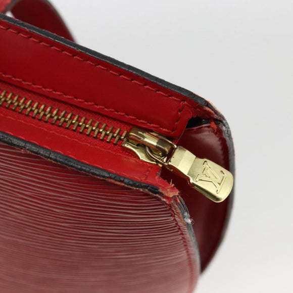 LOUIS VUITTON Epi Saint Jacques Shopping Shoulder Bag Red M52277 LV Auth ep13587