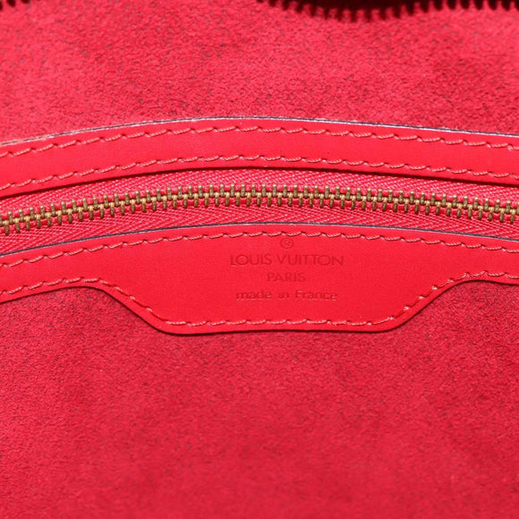 LOUIS VUITTON Epi Saint Jacques Shopping Shoulder Bag Red M52277 LV Auth ep13587