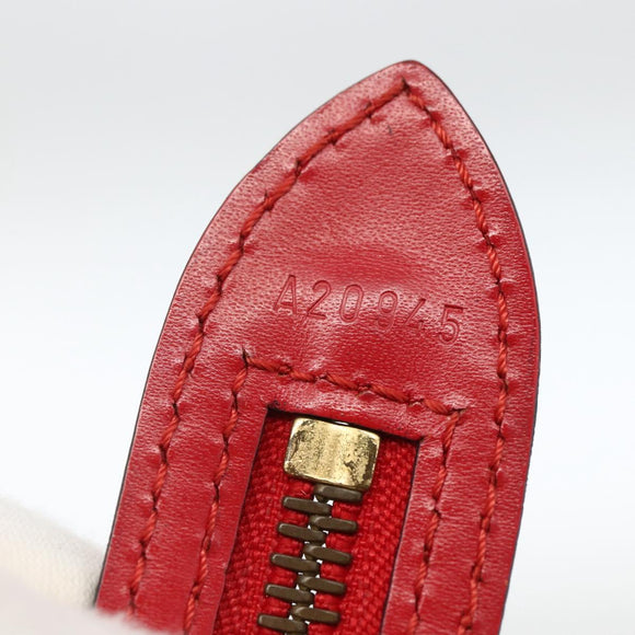 LOUIS VUITTON Epi Saint Jacques Shopping Shoulder Bag Red M52277 LV Auth ep13587