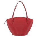 LOUIS VUITTON Epi Saint Jacques Shopping Shoulder Bag Red M52277 LV Auth ep13587-2