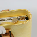 LOUIS VUITTON Monogram Vernis Houston Hand Bag Perle M91342 LV Auth ep13590-10