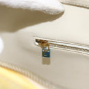 LOUIS VUITTON Monogram Vernis Houston Hand Bag Perle M91342 LV Auth ep13590-20