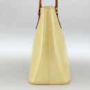 LOUIS VUITTON Monogram Vernis Houston Hand Bag Perle M91342 LV Auth ep13590-3