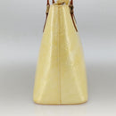 LOUIS VUITTON Monogram Vernis Houston Hand Bag Perle M91342 LV Auth ep13590-4