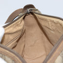 GUCCI GG Supreme Web Sherry Line Bag PVC Beige Gold 89 02 077 Auth ep13593-20