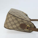GUCCI GG Supreme Web Sherry Line Bag PVC Beige Gold 89 02 077 Auth ep13593-3