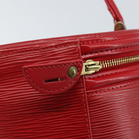 LOUIS VUITTON Epi Cannes Hand Bag Red M48037 LV Auth ep13594