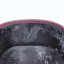 GUCCI Hand Bag Patent leather Brown Silver Auth ep13600-20