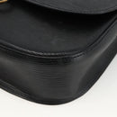 LOUIS VUITTON Epi Saint Cloud GM Shoulder Bag Black Noir M52192 LV Auth ep13601-15
