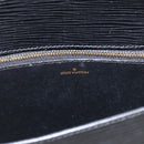 LOUIS VUITTON Epi Saint Cloud GM Shoulder Bag Black Noir M52192 LV Auth ep13601-22