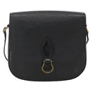 LOUIS VUITTON Epi Saint Cloud GM Shoulder Bag Black Noir M52192 LV Auth ep13601-13