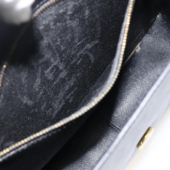 LOUIS VUITTON Epi Saint Cloud GM Shoulder Bag Black Noir M52192 LV Auth ep13601