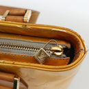 LOUIS VUITTON Monogram Vernis Houston Handtas Gris M91053 LV Auth ep13603-17