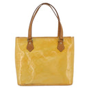 LOUIS VUITTON Monogram Vernis Houston Handtas Gris M91053 LV Auth ep13603-2
