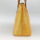 LOUIS VUITTON Monogram Vernis Houston Handtas Gris M91053 LV Auth ep13603-3