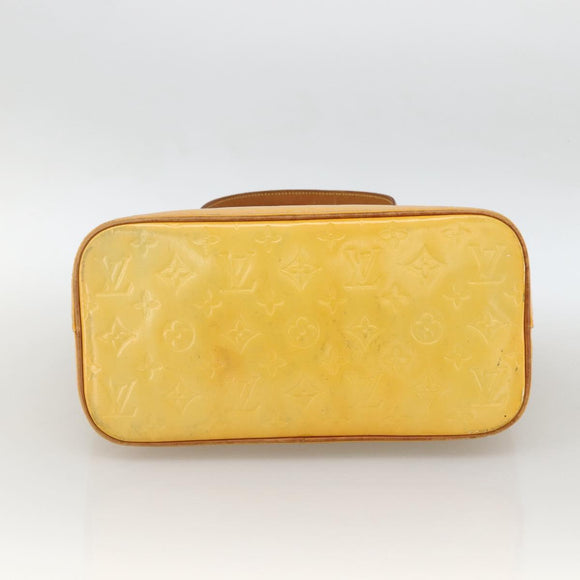 LOUIS VUITTON Monogram Vernis Houston Handtas Gris M91053 LV Auth ep13603