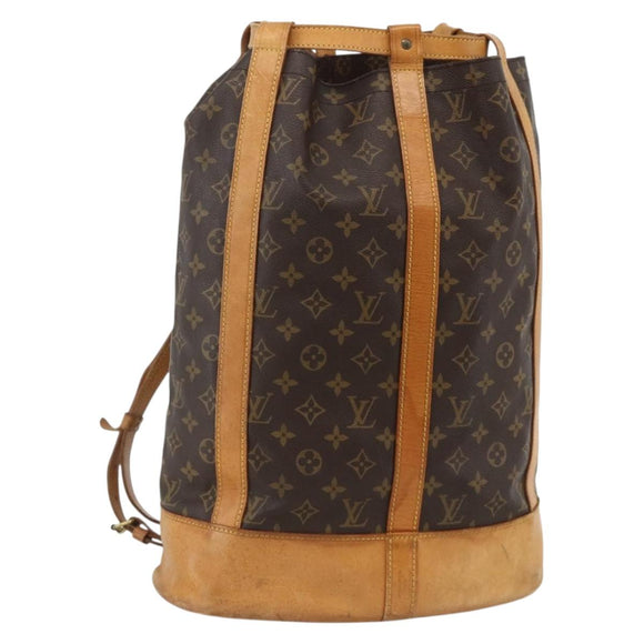 LOUIS VUITTON Monogram Randonnee GM Shoulder Bag M42244 LV Auth ep13606