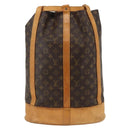 LOUIS VUITTON Monogram Randonnee GM Shoulder Bag M42244 LV Auth ep13606-13