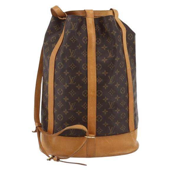 LOUIS VUITTON Monogram Randonnee GM Shoulder Bag M42244 LV Auth ep13606