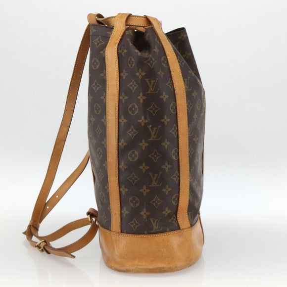 LOUIS VUITTON Monogram Randonnee GM Shoulder Bag M42244 LV Auth ep13606
