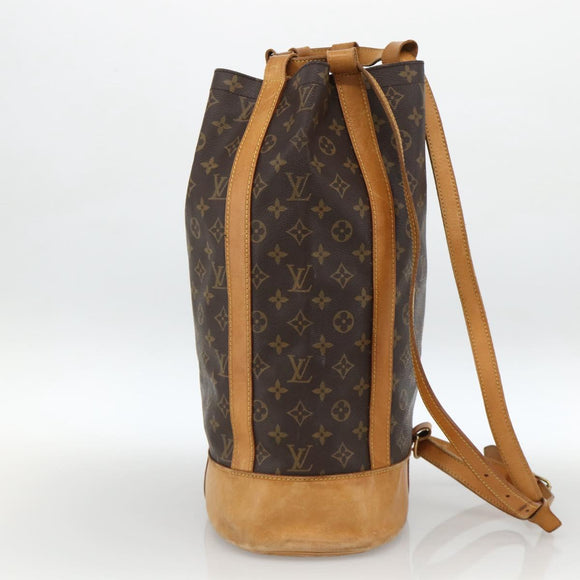 LOUIS VUITTON Monogram Randonnee GM Shoulder Bag M42244 LV Auth ep13606