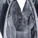 GUCCI Tote Bag Patent leather Black Silver Auth ep13611-20