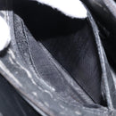 GUCCI Tote Bag Patent leather Black Silver Auth ep13611-22