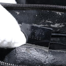 GUCCI Tote Bag Patent leather Black Silver Auth ep13611-12