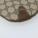 GUCCI GG Supreme Web Sherry Line Bag PVC Beige Red 904 02 026 Auth ep13622-17