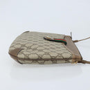 GUCCI GG Supreme Web Sherry Line Bag PVC Beige Red 904 02 026 Auth ep13622-3