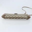 GUCCI GG Supreme Web Sherry Line Bag PVC Beige Red 904 02 026 Auth ep13622-5