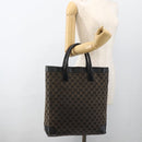 GUCCI GG Canvas Hand Bag Silver Navy 002 1121 1669 Auth ep13625-21