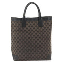 GUCCI GG Canvas Hand Bag Silver Navy 002 1121 1669 Auth ep13625-2