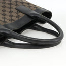GUCCI GG Canvas Hand Bag Silver Navy 002 1121 1669 Auth ep13625-7