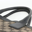 GUCCI GG Canvas Hand Bag Silver Navy 002 1121 1669 Auth ep13625-8