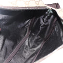GUCCI GG Supreme Shoulder Bag PVC Beige Silver 114531 Auth ep13633-18