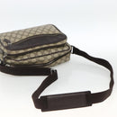 GUCCI GG Supreme Shoulder Bag PVC Beige Silver 114531 Auth ep13633-7