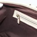 GUCCI GG Canvas Sherry Line Hand Bag Beige Gold 137396 Auth ep13635-20