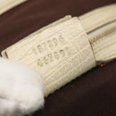 GUCCI GG Canvas Sherry Line Hand Bag Beige Gold 137396 Auth ep13635-12