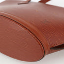 LOUIS VUITTON Epi Saint Jacques Hand Bag Brown M52263 LV Auth ep13637-9