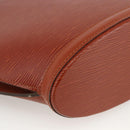 LOUIS VUITTON Epi Saint Jacques Hand Bag Brown M52263 LV Auth ep13637-14